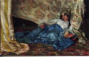 Arab or Arabic people and life. Orientalism oil paintings  428, unknow artist